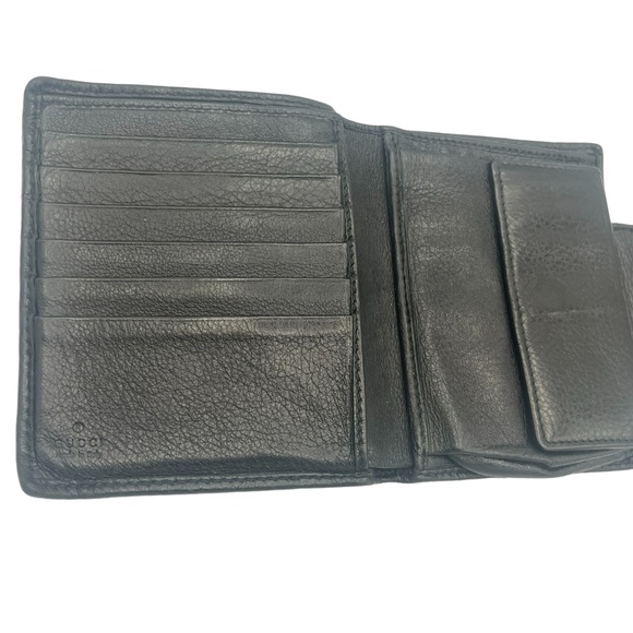 GUCCI Guccissima monogrammed bifold wallet or Mini Crossbody - Picture 8 of 12